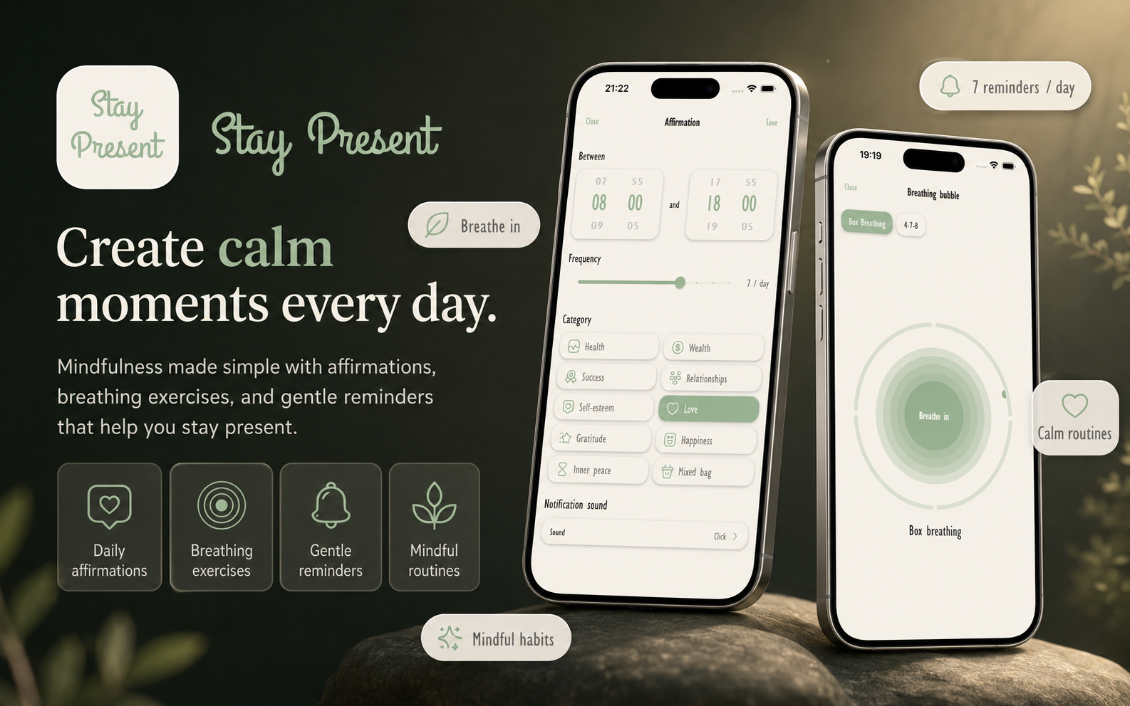 Stay Present mindfulness app